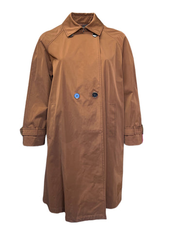 Marina Rinaldi Women's Camel Tamburo Trenchcoat NWT