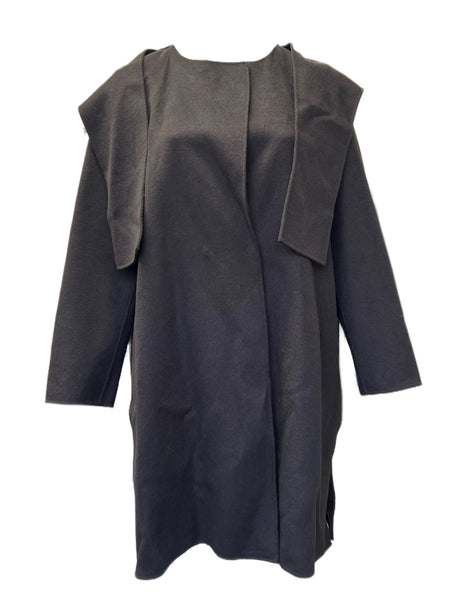 Marina Rinaldi Women's Brown Tamoa Wool Blended Coat NWT