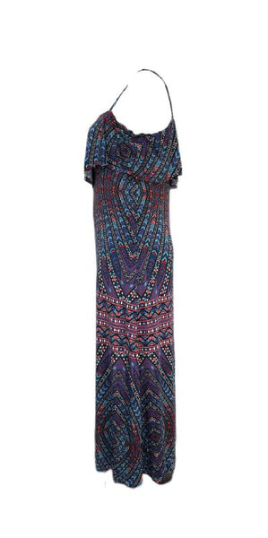 TART Collections Women's Plus Multicoloured Maxi Dress Size 0X NWOT