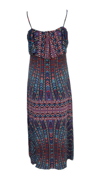 TART Collections Women's Plus Multicoloured Maxi Dress Size 0X NWOT