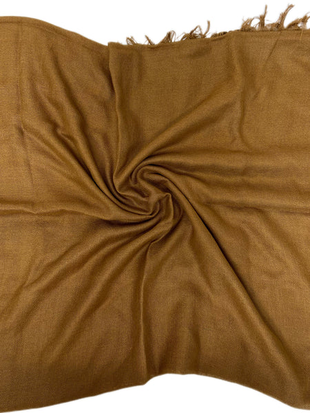 Max Mara Women's Cuoio Tartan Cashmere Blended 74"x25" Scarf One Size NWT