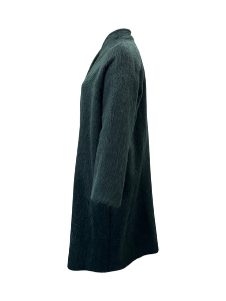 Marina Rinaldi Women's Green Tazzina Button Closure Coat NWT