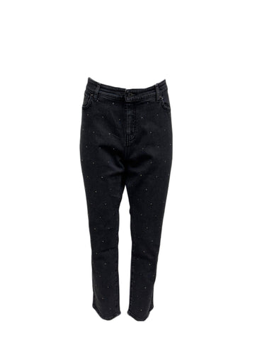 Max Mara Women's Black Teano Straight Leg Pants NWT