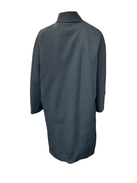 Marina Rinaldi Women's Black Teorema Button Closure Jacket NWT