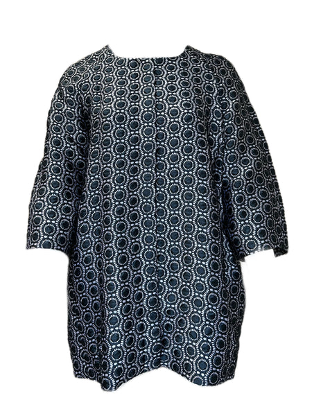 Marina Rinaldi Women's Blue Terno Button Closure Jacket Size 20W/29 NWT