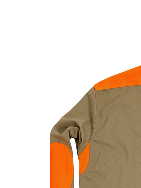 BALL AND BUCK Men's Tan/Blaze The Hunters Shirt Field Grade $158 NWOT