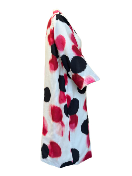 Marina Rinaldi Women's Multicolored Tiara Duster Jacket NWT