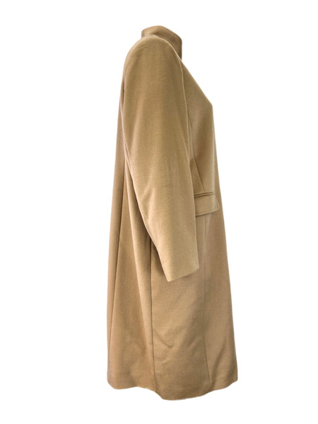 Marina Rinaldi Women's Camelo Tifoso Wool Coat NWT