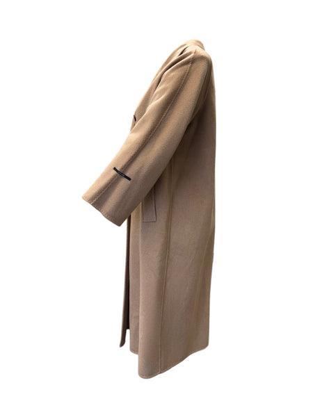 Marina Rinaldi Women's Brown Tigre Button Closure Coat NWT