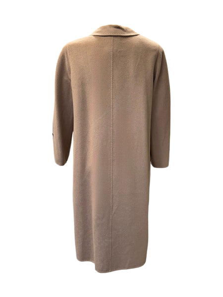 Marina Rinaldi Women's Brown Tigre Button Closure Coat NWT