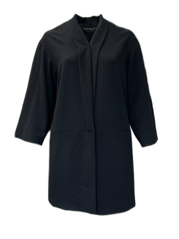 Marina Rinaldi Women's Black Tigrotto Jacket Size 14W/23 NWT