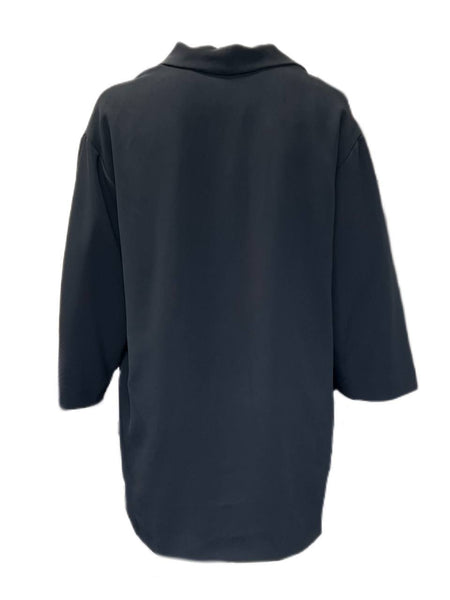 Marina Rinaldi Women's Black Tigrotto Jacket Size 14W/23 NWT