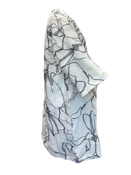 Marina Rinaldi Women's Beige Timbro Open Front Jacket Size 22W/31 NWT