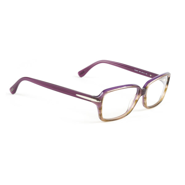Tod's Rectangular Eyeglass Frames TO5047 55mm Purple Ombre