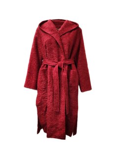 Marina Rinaldi Women's Red Toledo Button Closure Coat NWT