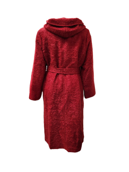Marina Rinaldi Women's Red Toledo Button Closure Coat NWT