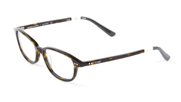 Tom's Bangladesh Rectangular Eyeglass Frames 48mm $149.95 NEW