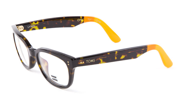 Tom's Lyndi Rectangular Eyeglass Frames 49mm $149.95 NEW