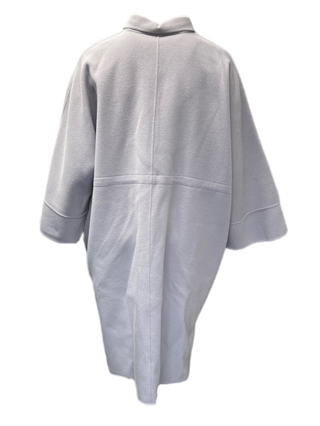 Marina Rinaldi Women's Grey Topazio Wool Coat NWT