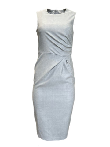 Max Mara Women's Medium Grey Torres Sleeveless Sheath Dress Size 4 NWT