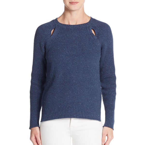 REBECCA MINKOFF Women's Cotton & Cashmere Transit Sweater $168 NWT