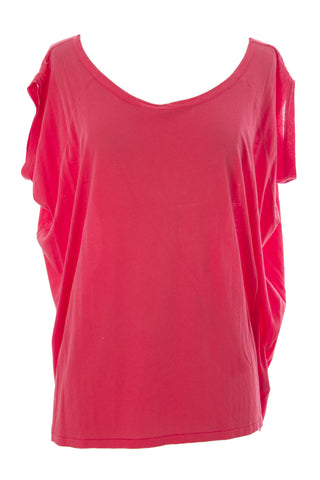 SURFACE TO AIR Women's Spray Pink Tribune Tee $120 NEW