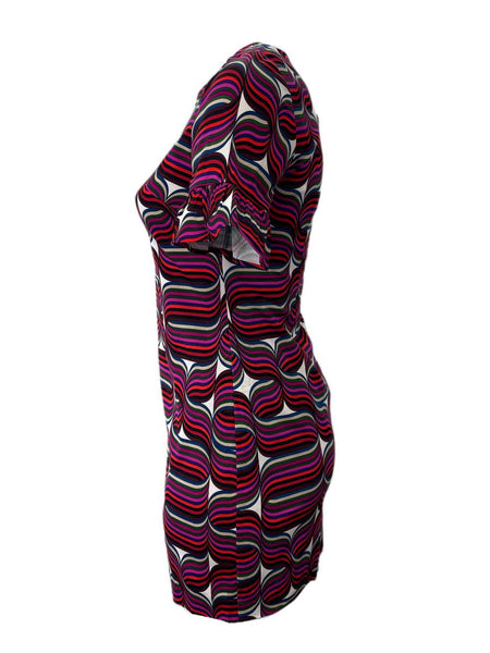 TRINA TURK Women's Multicoloured Shift Dress Size 10 NWT
