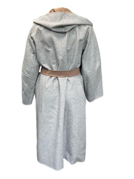 Marina Rinaldi Women's Beige Tropea Open Front Coat Size 18W/27 NWT