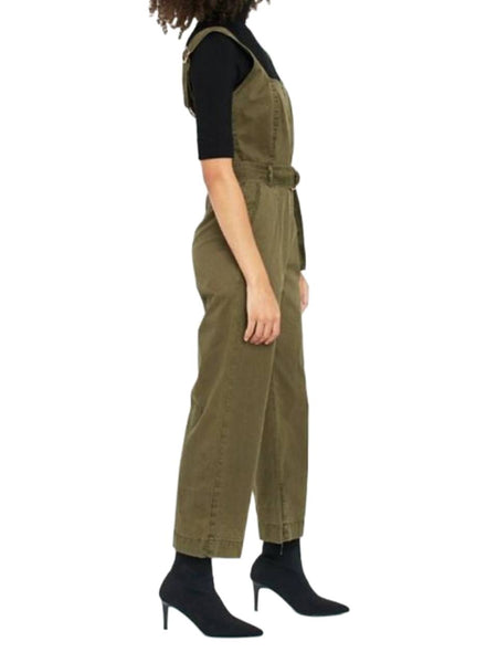 DL1961 Women's Tulare Hepburn Wide Leg Denim Jumpsuit NWT