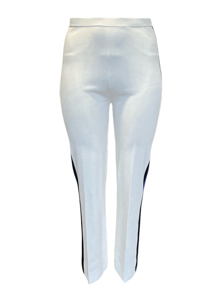 Marina Rinaldi Women's White Ubicare Straight Leg Pants NWT