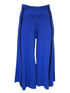 Marina Rinaldi Women's Blue Ufo Straight Leg Pants Size M NWT