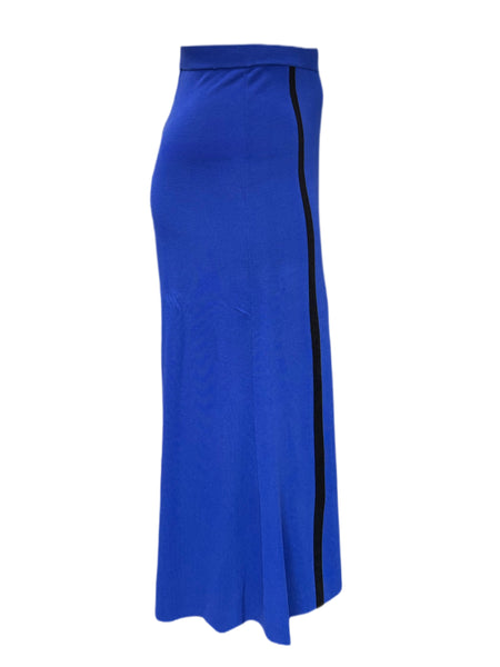 Marina Rinaldi Women's Blue Ufo Straight Leg Pants Size M NWT