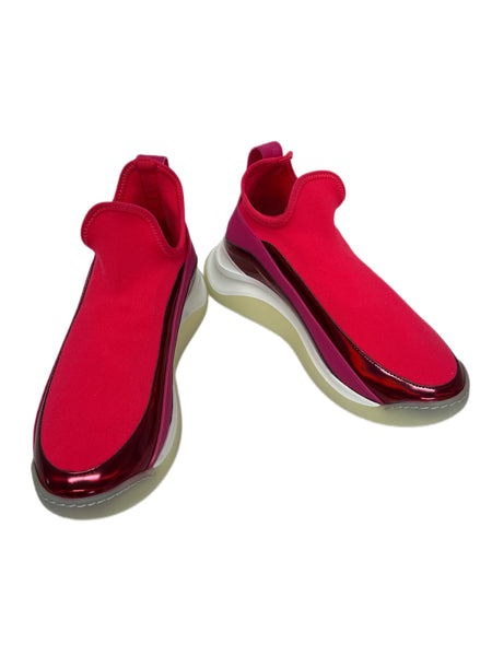 Max Mara Women's Pink Urago Stretchy Sneakers Size 6 NWT