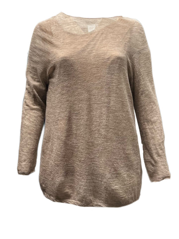 Marina Rinaldi Women's Brown Uso Pullover Sweater NWT