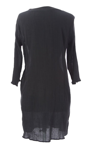 VELVET by Graham & Spencer Women's Antracite Embellished Tunic $128