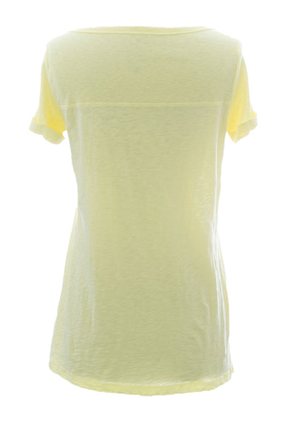 VELVET by Graham & Spencer Women's Mellow Gelsey Short Sleeved Top Sz S $88 NEW