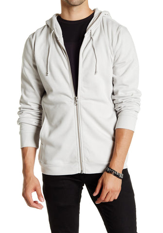 BLK DNM Men's Chalk White Sweatshirt 16 Hoodie VHC910 $215 NWOT