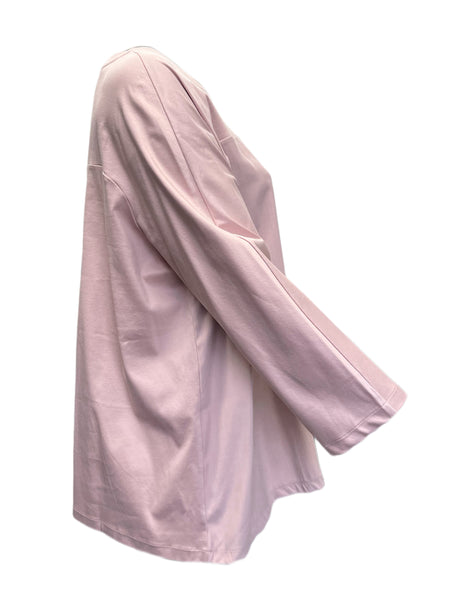 Marina Rinaldi Women's Pink Vacante Pullover Blouse NWT