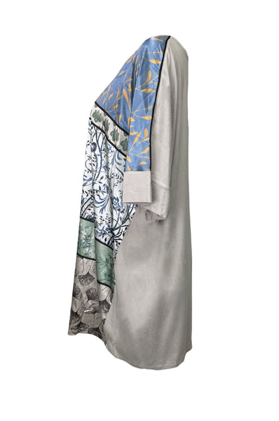 Marina Rinaldi Women's Grey Valgo Short Sleeve T-Shirt NWT