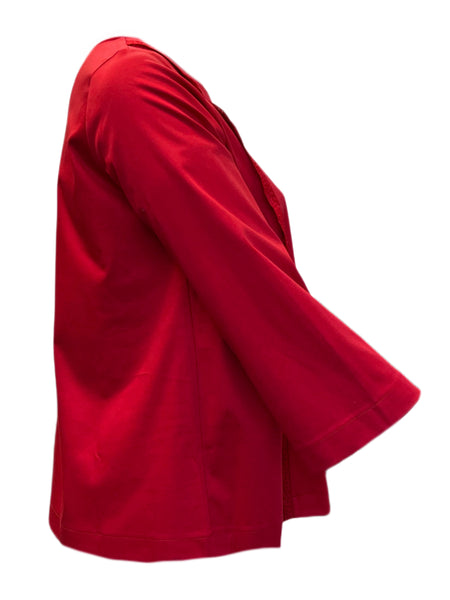 Marina Rinaldi Women's Red Valico Pullover Shirt NWT