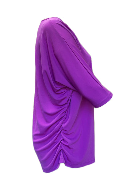 Marina Rinaldi Women's Purple Valico Blouse Size XL NWT