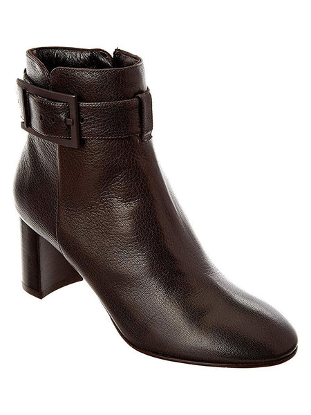 AQUATALIA Vanie Weatherproof Leather Booties 34L0869 $595 NEW