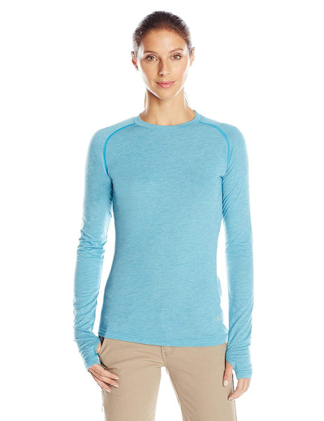 Sherpa Adventure Gear Women's Vayu Long Sleeve Crew Tee SW331 $89.95 NEW