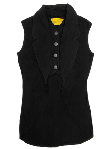 Hanley Mellon Women's Sleeveless Vest X-Small Black