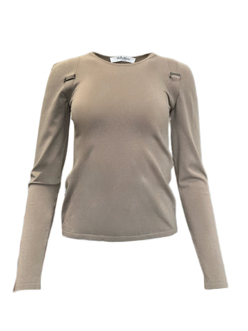 Max Mara Women's Stone Villa Knitted Sweater Size M NWT