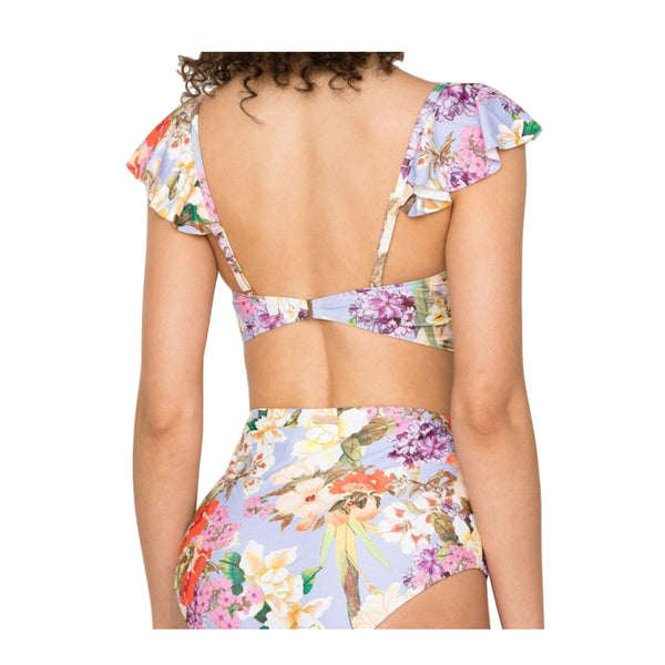 YUMI KIM Women's Garden Light Oasis Nautical Two Piece Swimsuit Small NWT