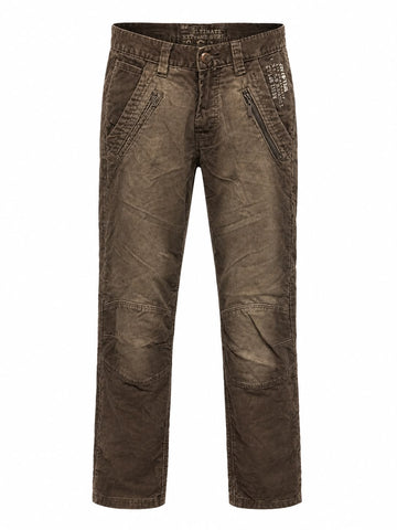 RG512 VINTAGE Y2K Men's Brown Corduroy Pants #W27181 $125 NWT