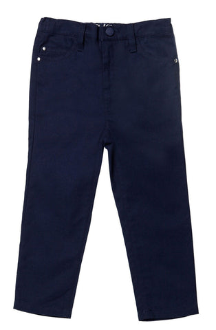 EGG BY SUSAN LAZAR Baby Boy's Navy Brushed Cotton Pants W4BC2940 $48 NEW