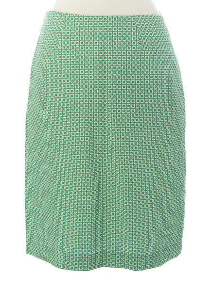 BODEN Women's British Wool Printed Skirt WG473 $110 NWT