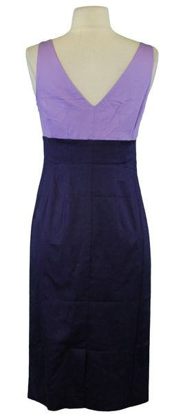 BODEN Women's Colourblock Dress Purple/Lavender